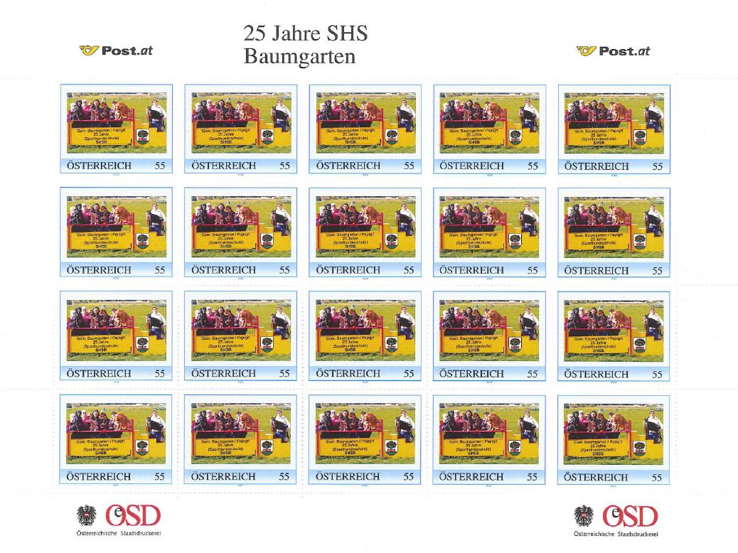 Briefmarke Hundeschule 2010
