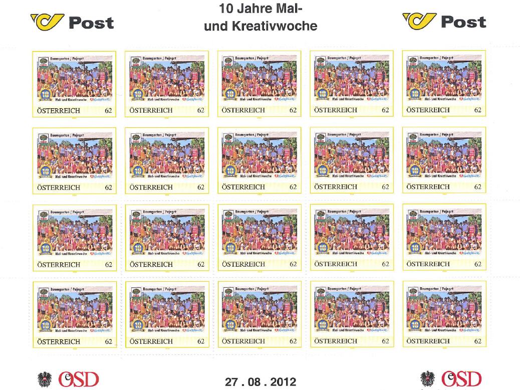 Briefmarke Kinderfreunde 2012